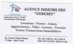 Agence immobiliere debussy