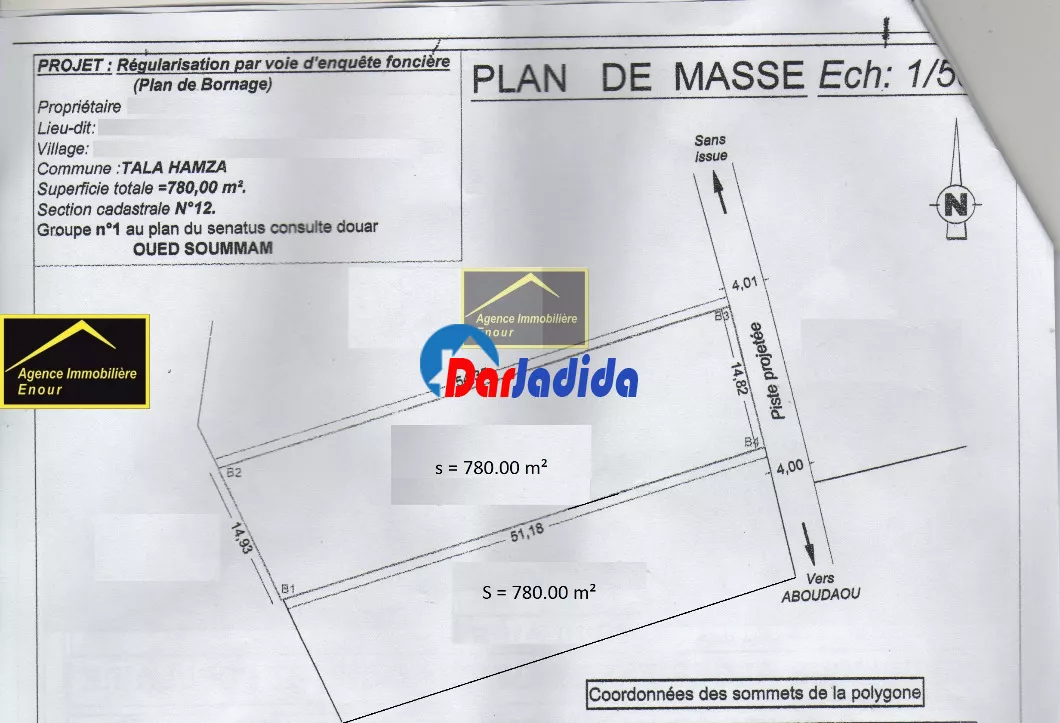 Vente Terrain Bejaia