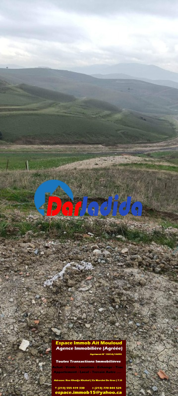 Vente Terrain  Tizi-ouzou