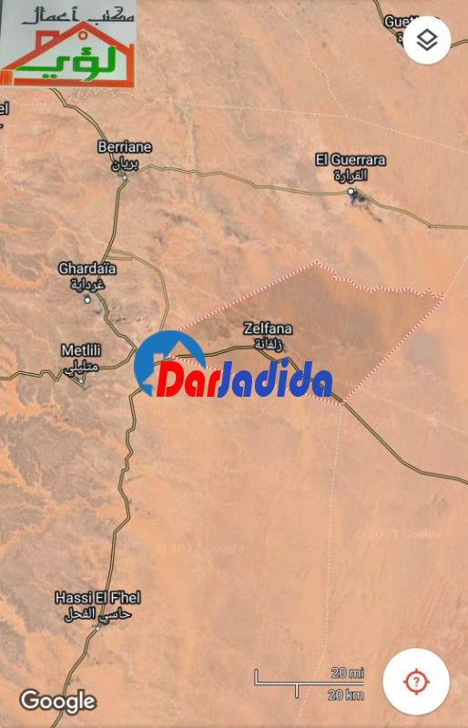 Vente Terrain  Ghardaia
