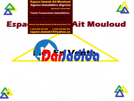 Vente Appartement F3 Tizi-ouzou