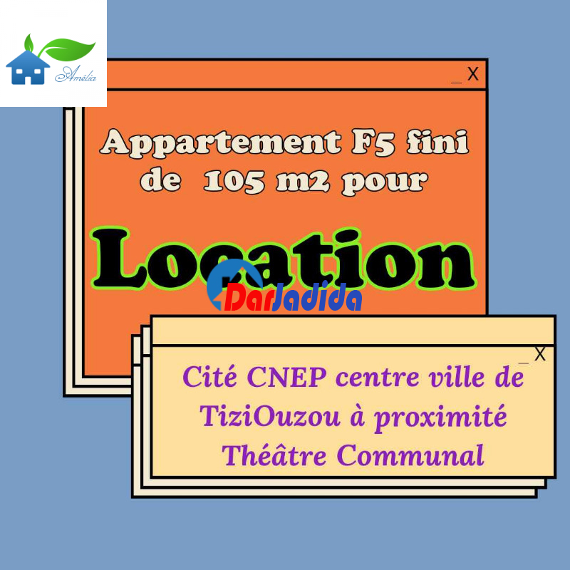 Location Appartement F5 Tizi-ouzou