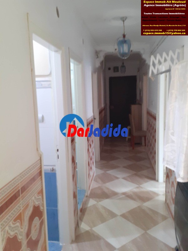 Vente Appartement F4 Tizi-ouzou