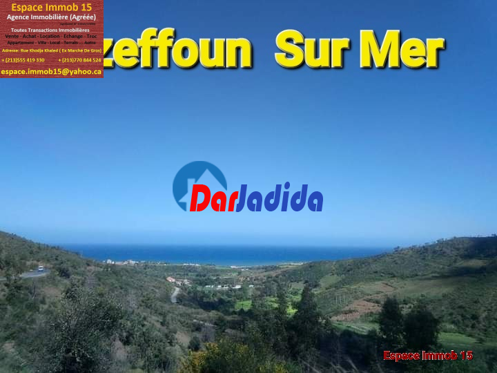Vente Terrain  Tizi-ouzou