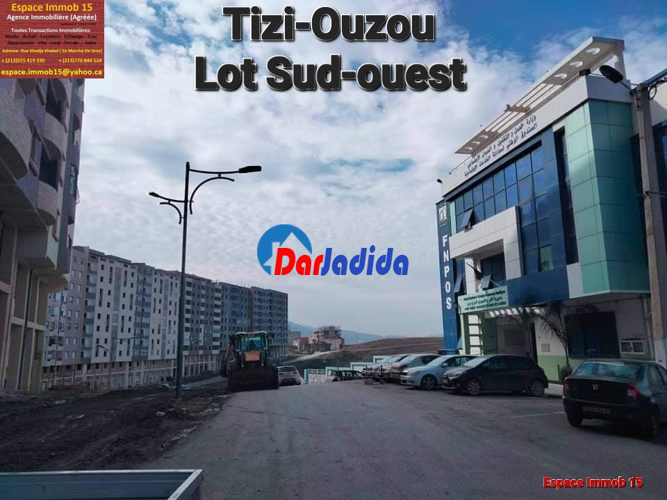 Vente Appartement F4 Tizi-ouzou