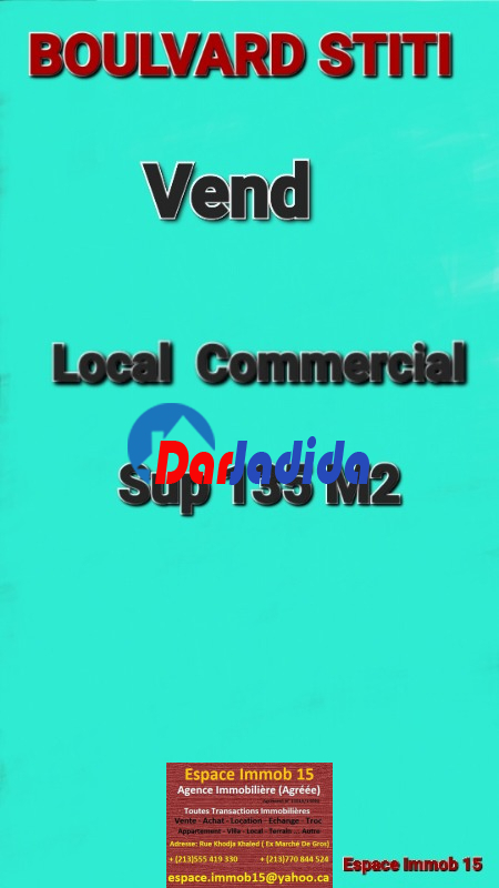 Vente Local  Tizi-ouzou