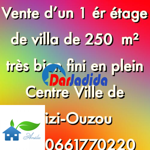 Vente Appartement F7 Tizi-ouzou