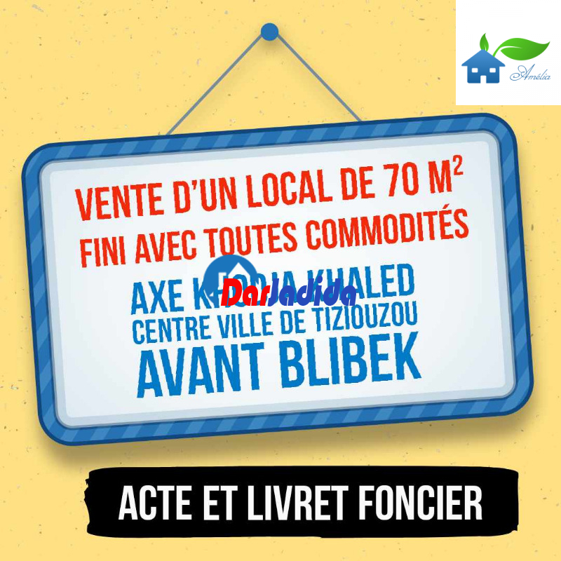 Vente Local  Tizi-ouzou