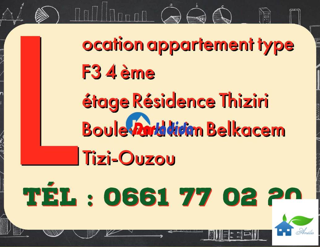 Location Appartement  Tizi-ouzou
