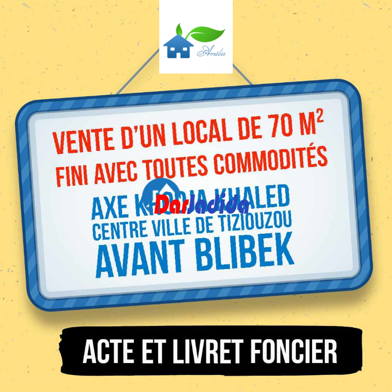 Vente Local  Tizi-ouzou