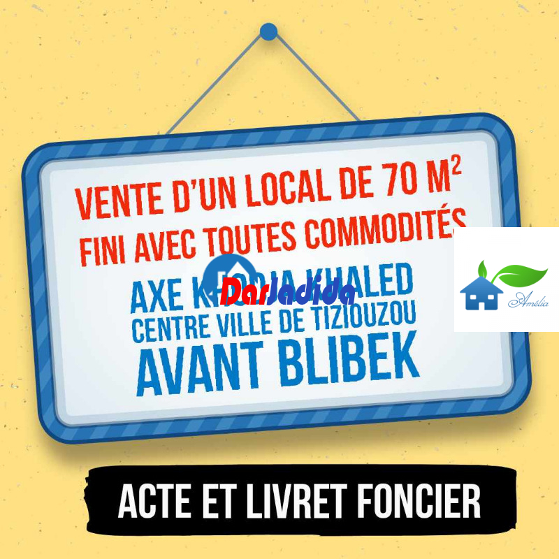 Vente Local  Tizi-ouzou