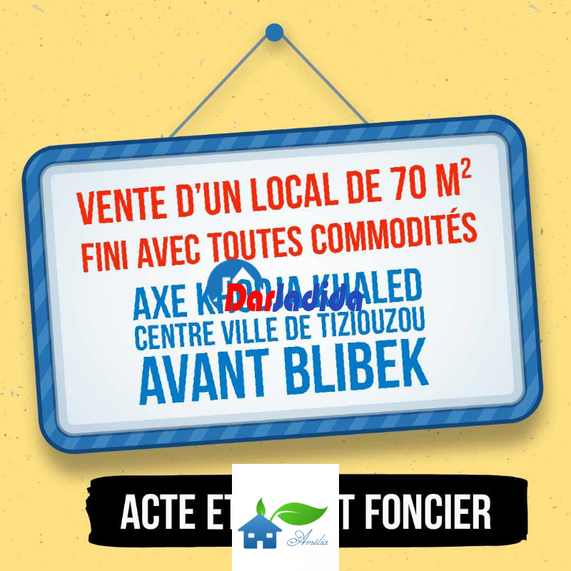Vente Local  Tizi-ouzou