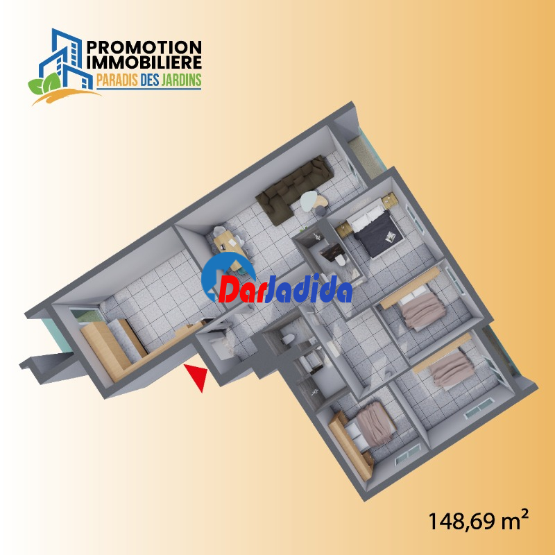 Vente Appartement F5 Oran