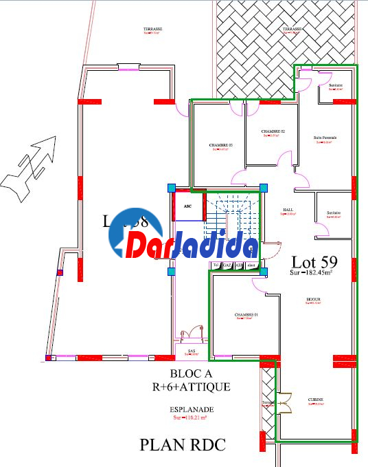 Vente Appartement  Alger