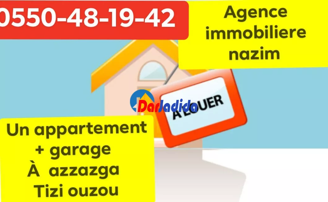 Location Appartement F4 Tizi-ouzou