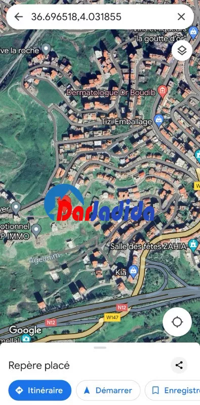 Vente Terrain  Tizi-ouzou