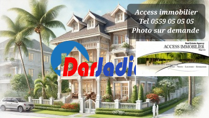 Vente Villa F8 Alger