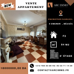 Vente Appartement F3 Bejaia