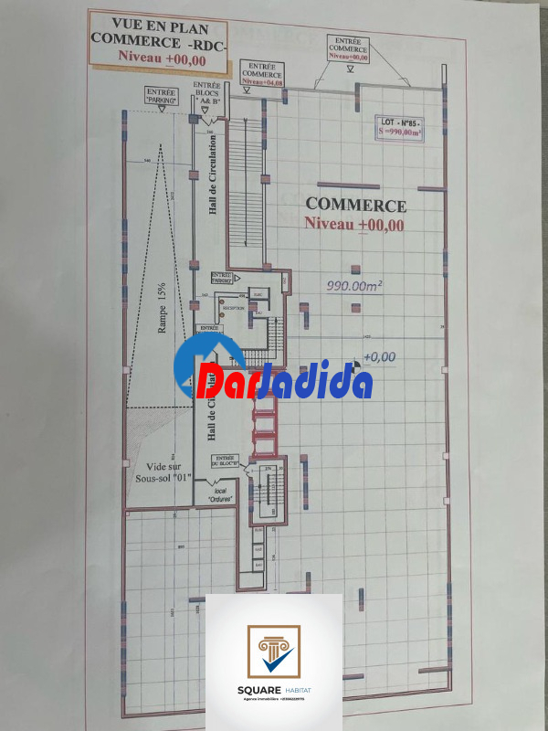 Vente Immeuble  Bejaia