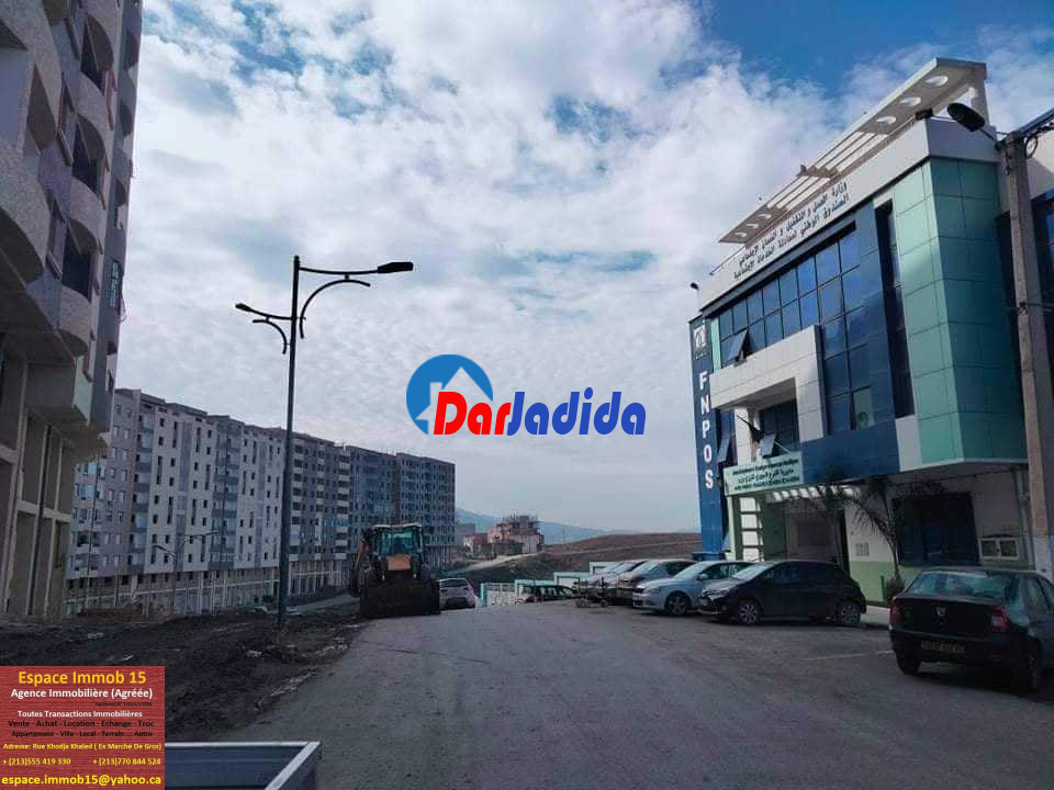 Vente Appartement F3 Tizi-ouzou