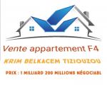 Vente Appartement F4 Tizi-ouzou