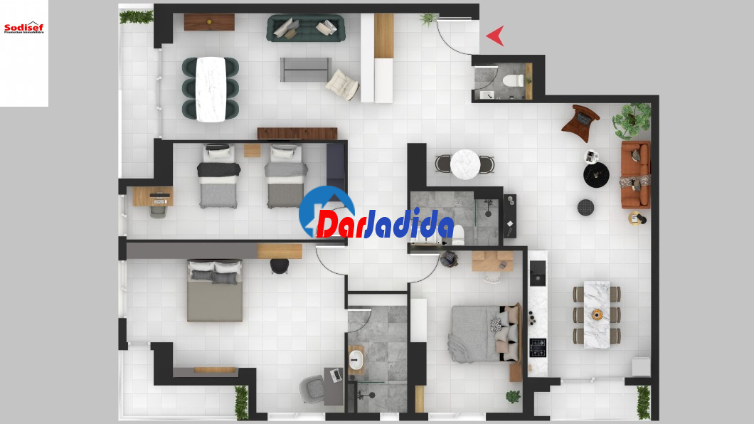 Vente Appartement F5 Oran