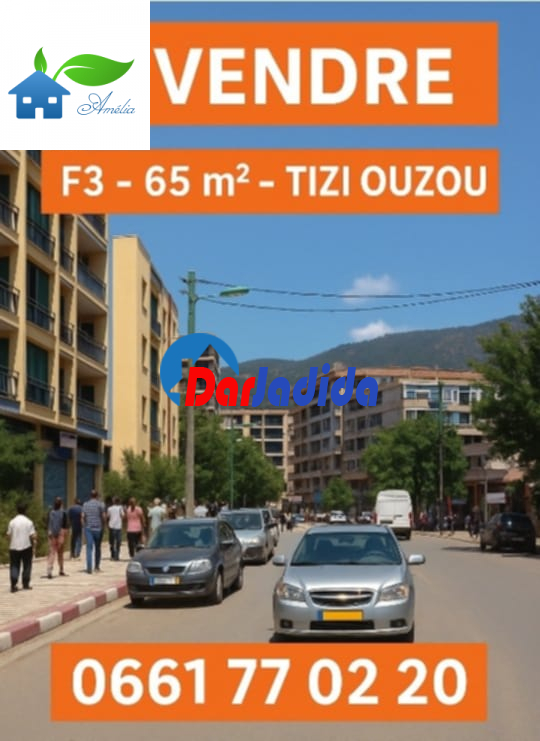 Vente Appartement F3 Tizi-ouzou