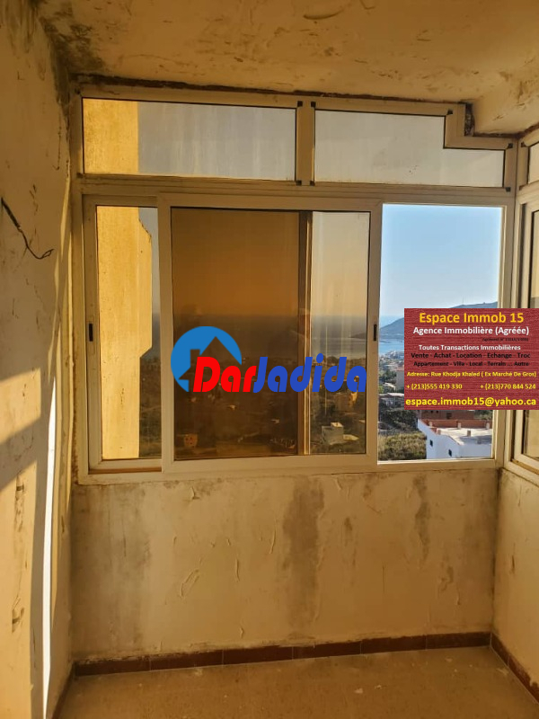 Vente Appartement F3 Tizi-ouzou