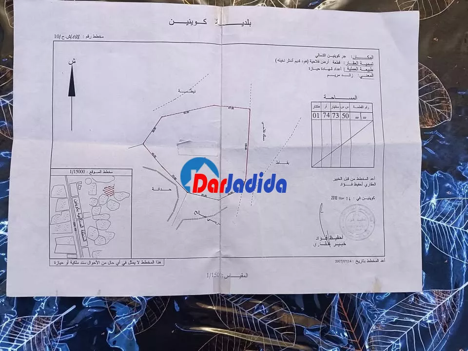 Vente Terrain  El-oued