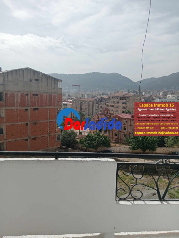 Location Appartement F4 Tizi-ouzou
