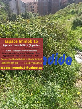 Vente Terrain  Tizi-ouzou