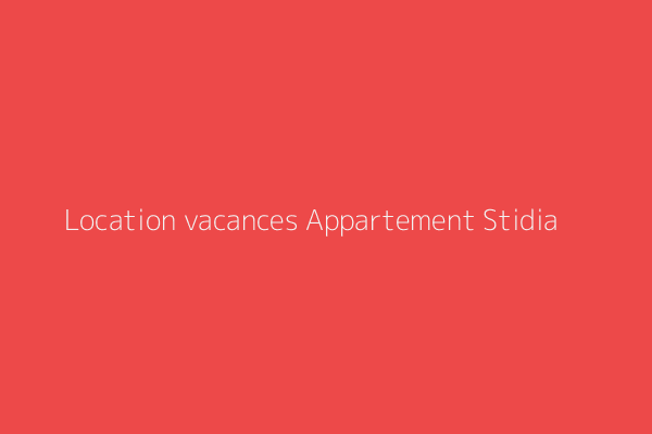 Location vacances Appartement F3 Stidia Stidia Mostaganem